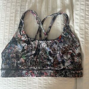 Tie dye Lululemon sports bra